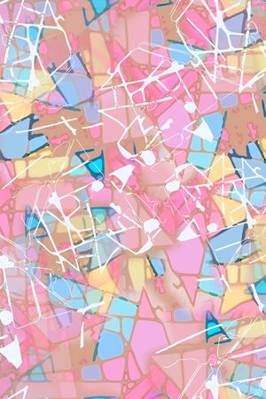 几何印花华亿平台图片