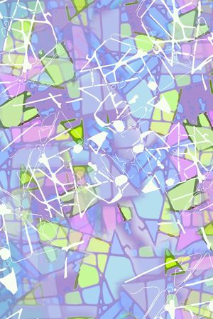 几何印花华亿平台图片