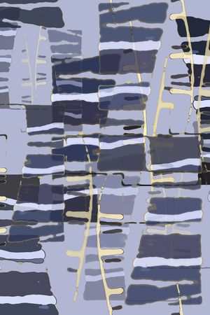 条纹混搭印花华亿平台图片