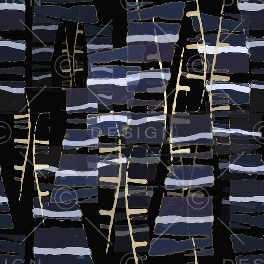 条纹混搭印花华亿平台图片