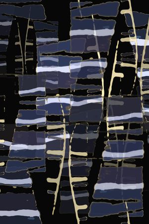 条纹混搭印花华亿平台图片