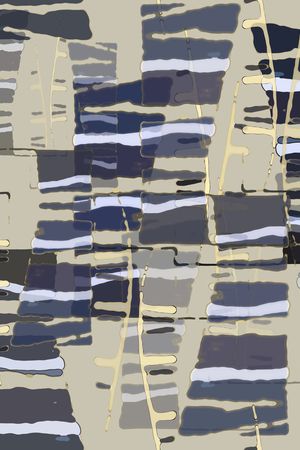 条纹混搭印花华亿平台图片