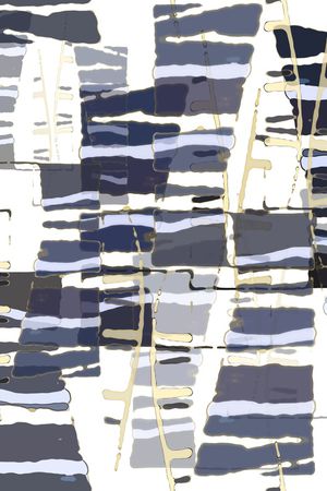 条纹混搭印花华亿平台图片