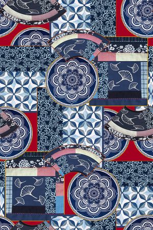 民族风印花华亿平台图片