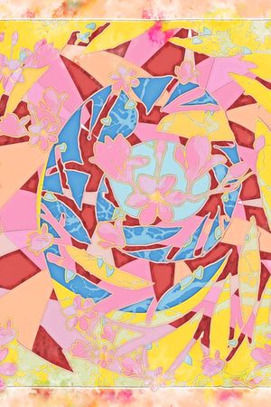 几何印花华亿平台图片