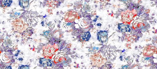 水彩印花华亿平台图片