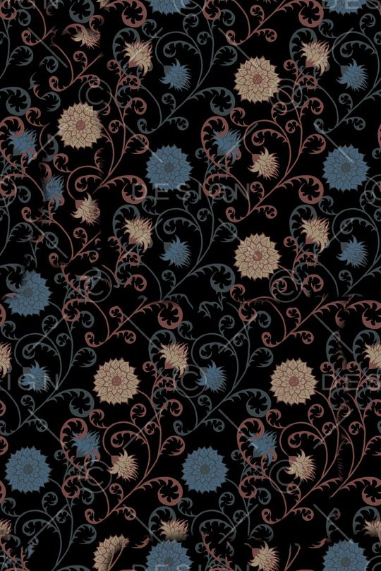 复古印花华亿平台图片