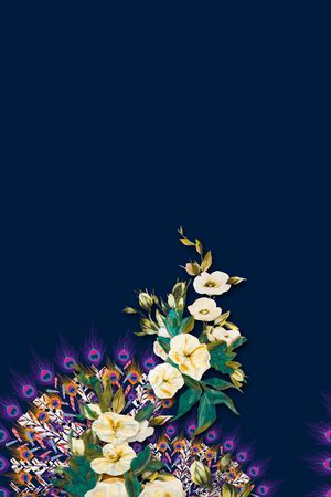 定位花印花华亿平台图片