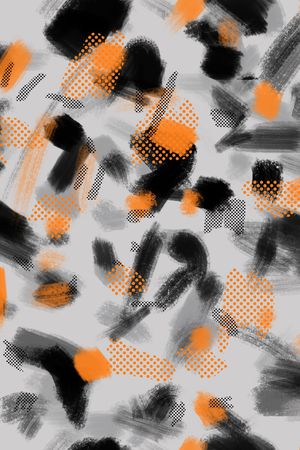 线条画印花华亿平台图片