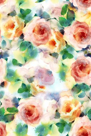 水彩印花华亿平台图片