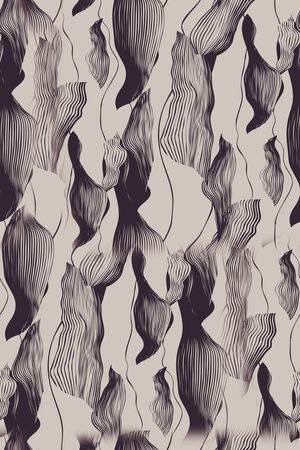 线条画印花华亿平台图片