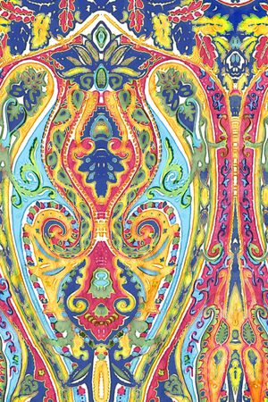 手绘印花华亿平台图片