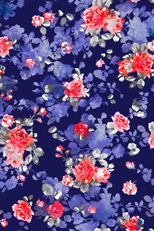 水彩印花华亿平台图片