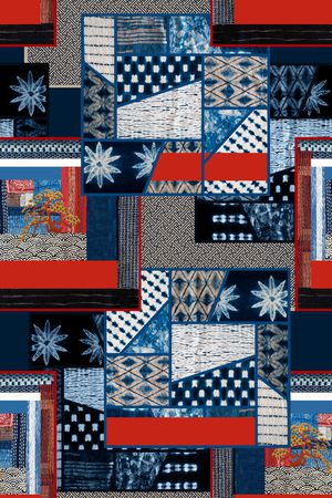 大牌风印花华亿平台图片