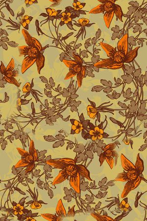 复古印花华亿平台图片