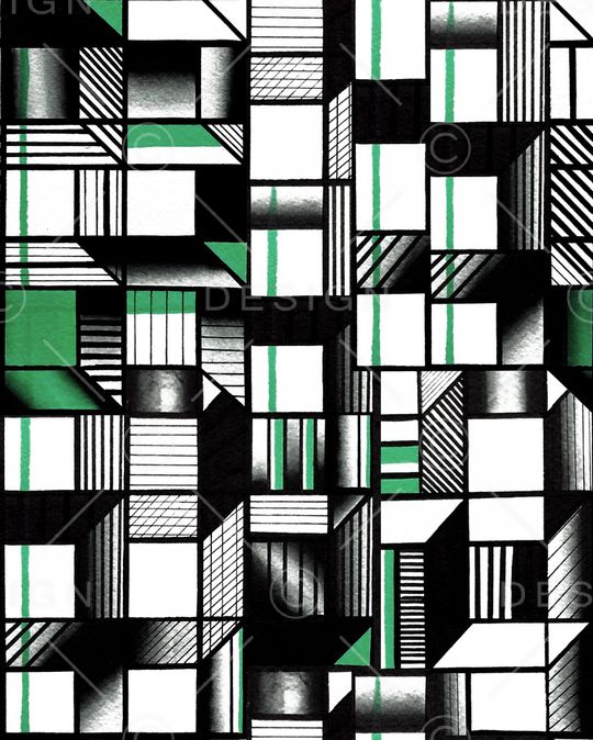 黑白条纹印花华亿平台图片