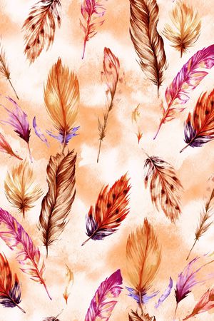 笔触印花华亿平台图片