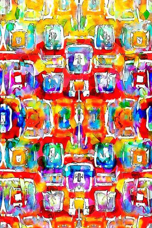 水彩印花华亿平台图片