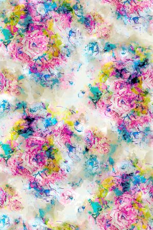 水彩印花华亿平台图片