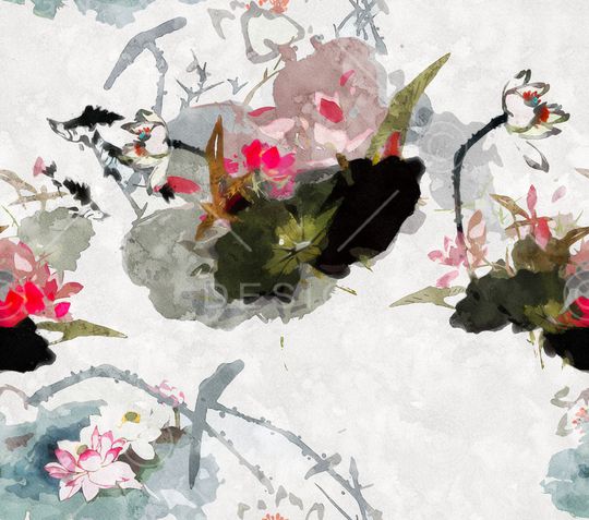 鸟印花华亿平台图片