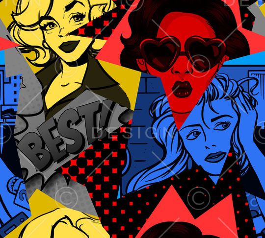 波普印花华亿平台图片