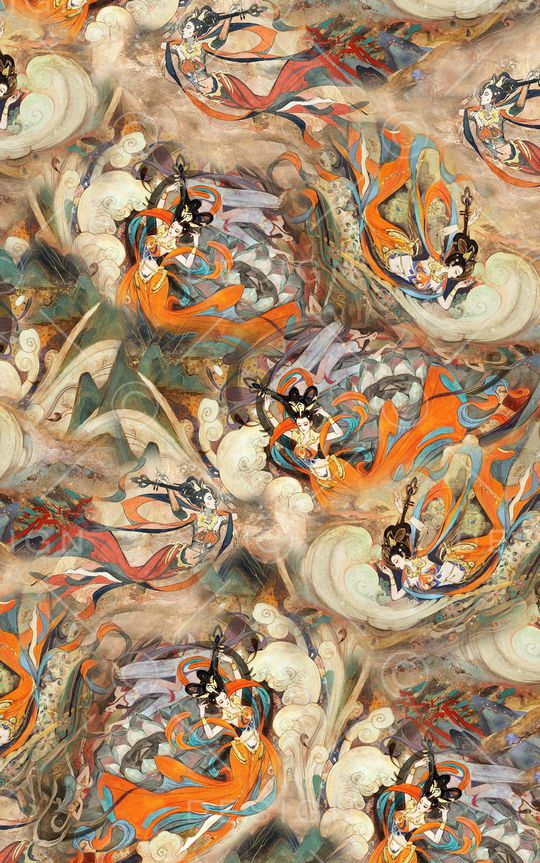 定位花印花华亿平台图片