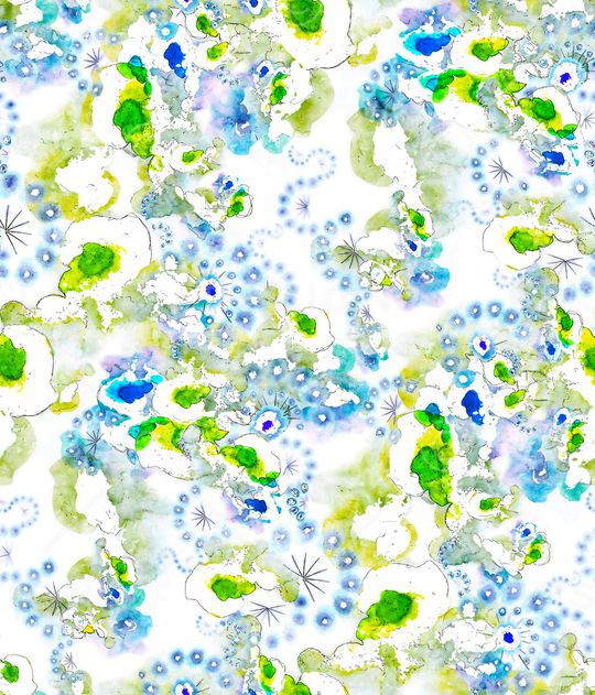 水彩印花华亿平台图片