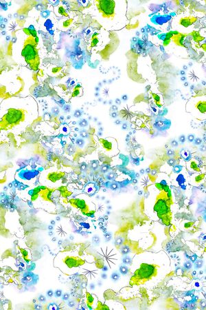 水彩印花华亿平台图片