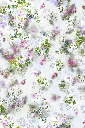 水彩印花华亿平台图片