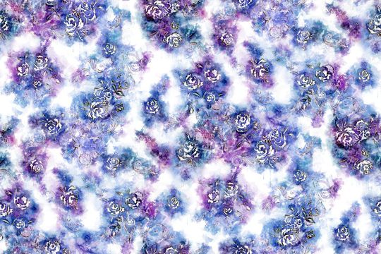 水彩印花华亿平台图片