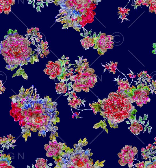 水彩印花华亿平台图片