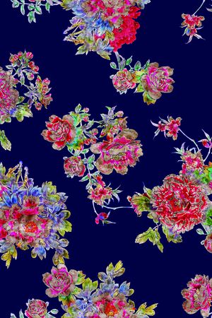 水彩印花华亿平台图片