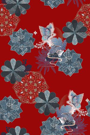 民族风印花华亿平台图片