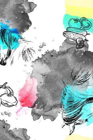 水彩印花华亿平台图片