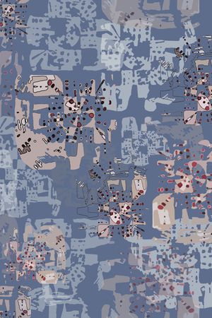 几何印花华亿平台图片