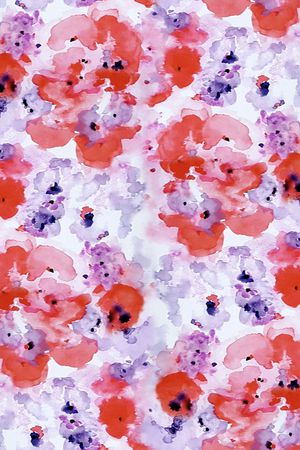 花鸟印花华亿平台图片