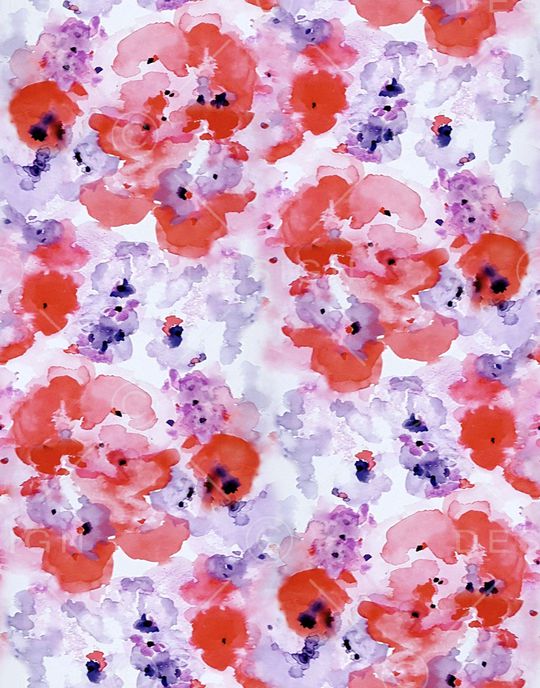 花鸟印花华亿平台图片