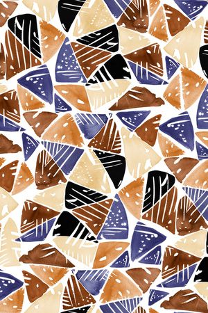 抽象花卉印花华亿平台图片