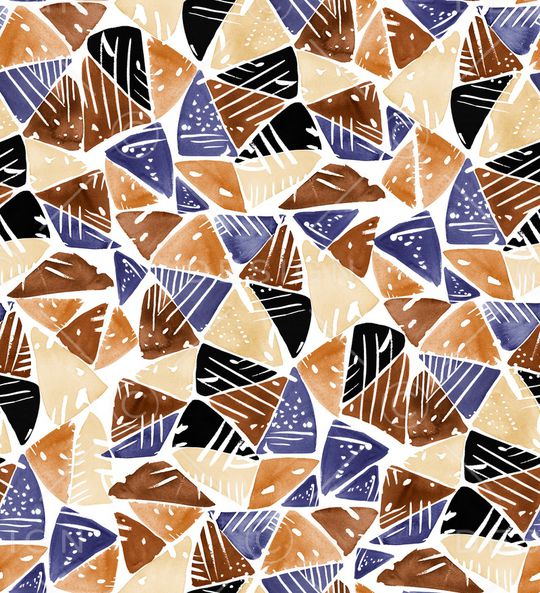 抽象花卉印花华亿平台图片