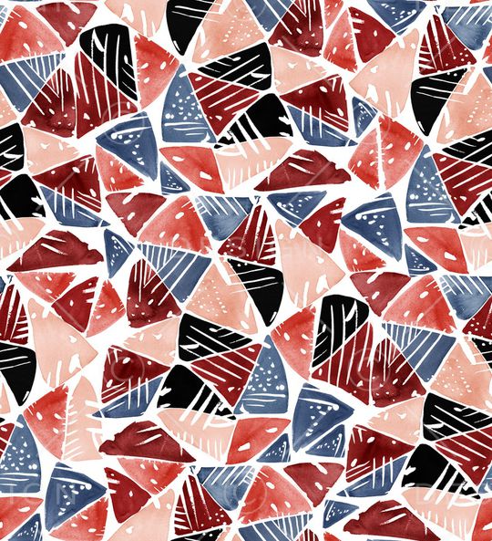 抽象花卉印花华亿平台图片