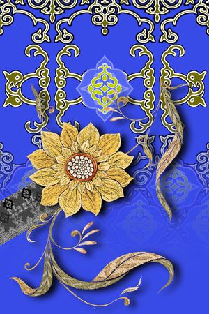 定位花印花华亿平台图片