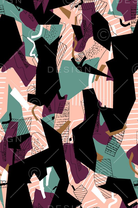 灰色花印花华亿平台图片