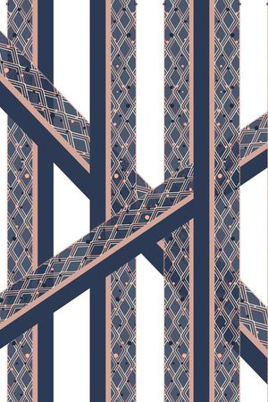 几何印花华亿平台图片