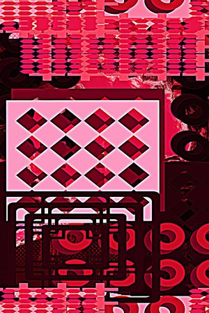 几何印花华亿平台图片