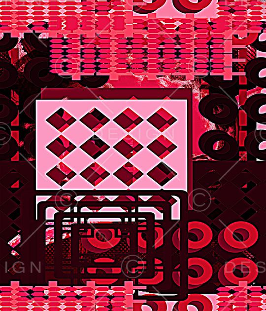 几何印花华亿平台图片