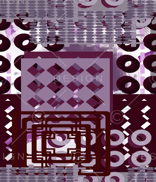 几何印花华亿平台图片