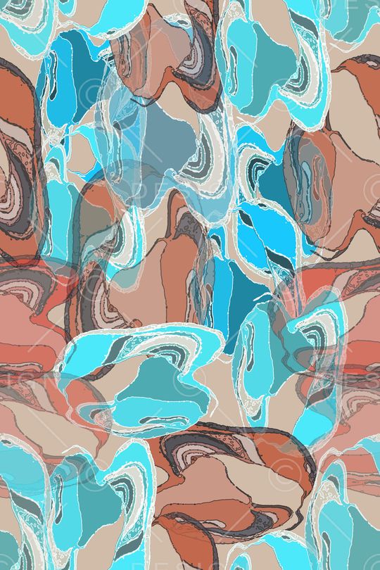 抽象印花华亿平台图片