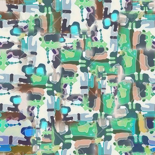 几何印花华亿平台图片