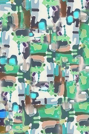 几何印花华亿平台图片