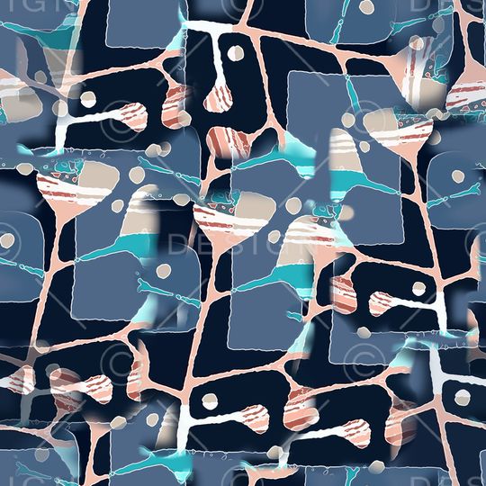 几何印花华亿平台图片